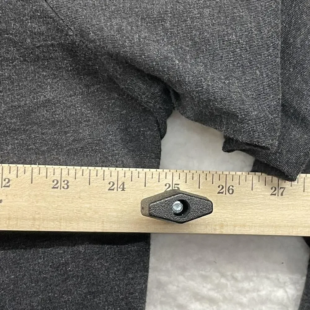 Polo Ralph Lauren Hoodie Mens 2XL Gray Jersey Lightweight Pullover Pony Logo - Picture 9 of 11